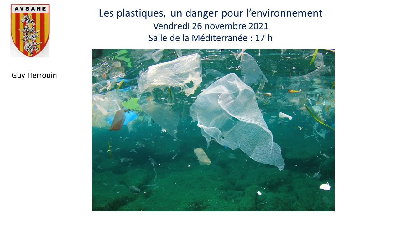 Presentation conference les plastiques un danger pour l environnement 1